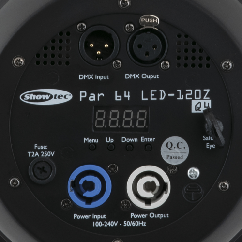 Showtec Par 64 LED-120Z-Q4 RGBA