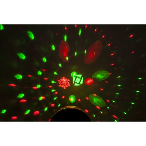 IBIZA ASTRO-GOBO 2in1 LED Gobo & Strahlen Effekt 8x3 Watt