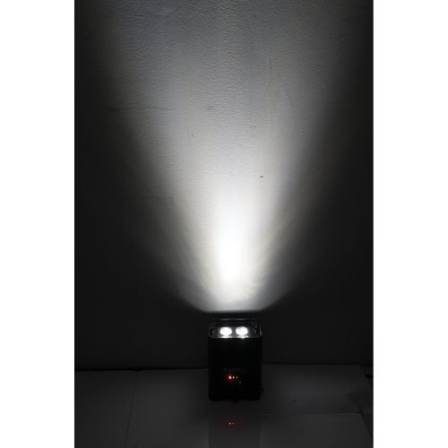 IBIZA BOX-HEX4 Akku LED PAR Scheinwerfer 4x12W