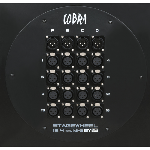 DAP Audio CobraX Stagewheel 16 In - 4 Out 30m