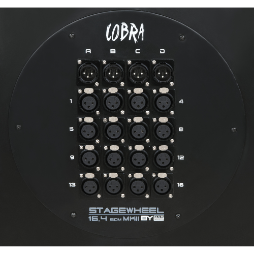 DAP Audio CobraX Stagewheel 16 In - 4 Out 50m