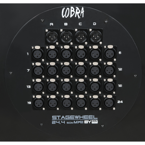 DAP Audio CobraX Stagewheel 24 In - 4 Out 50m
