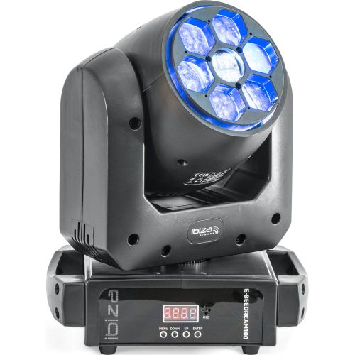 IBIZA E-BEEDREAM100 LED B-Eye Moving Head 6x10 Watt