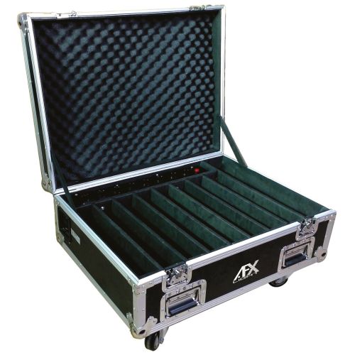 AFX FL-FREEBAR Flightcase Transportcase passend für 8x FREEBARQUAD mit Ladevorrichtung