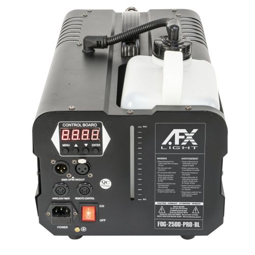 AFX FOG-2500-PRO-BL PROFESSIONELLE HOCHLEISTUNGSNEBELMASCHINE 2500W