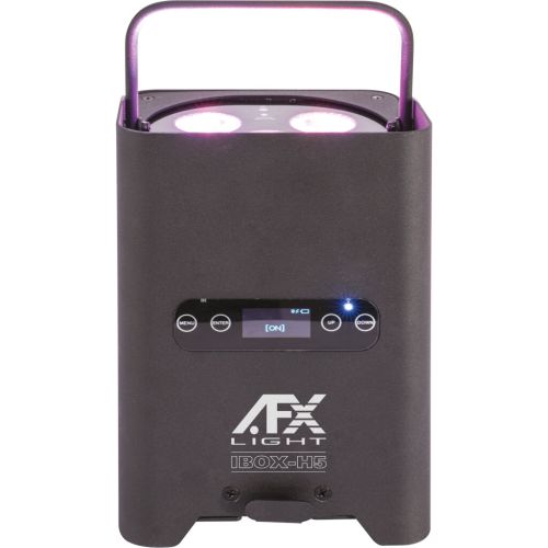 AFX IBOX-H5 Akku LED PAR Scheinwerfer 5x12W Wireless DMX