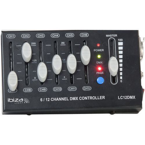 IBIZA LC12DMX 12 Kanal DMX Controller