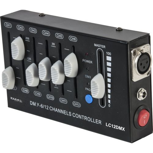 IBIZA LC12DMX 12 Kanal DMX Controller