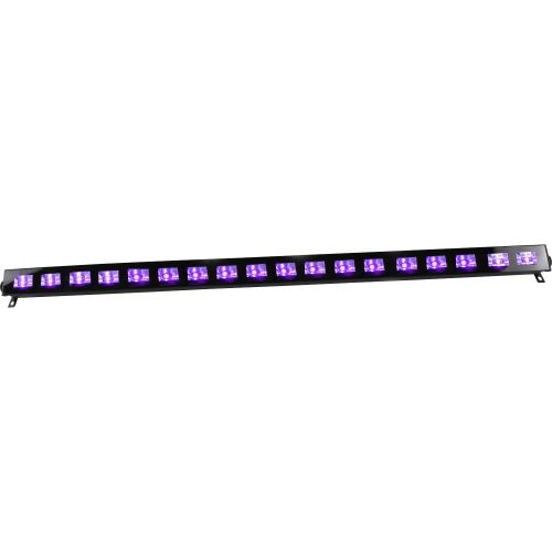 IBIZA LED-UVBAR18 UV Schwarzlicht LEISTE 18x3 WATT
