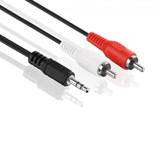 Audio Cable 3,5mm Klinke - 2x Stero Cinch Kabel