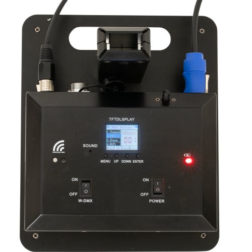 AFX MASTBAR-BAT akkubetriebener Lichtmast 9x10 Watt RGBWA+UV