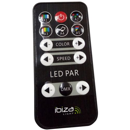 IBIZA PAR-MINI-RGB3 LED PAR SCHEINWERFER 12x3 Watt RGB 3IN1