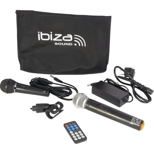 IBIZA PORT10VHF-BT MOBILE BESCHALLUNGSANLAGE 10 inkl. Mikrofone