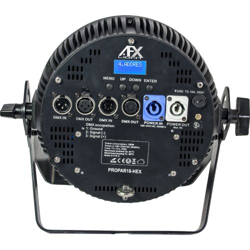 AFX PROPAR18-HEX LED PAR SCHEINWERFER 6in1 RGBWA+UV