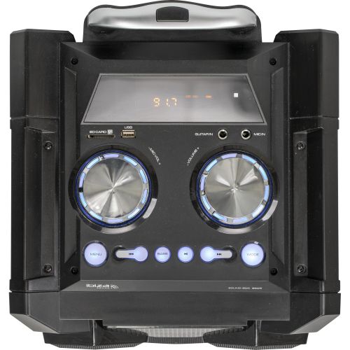 IBIZA SPLBOX350-PORT SOUND BOX SYSTEM Partystation mit Bluetooth USB SD LED und Fernbedienung