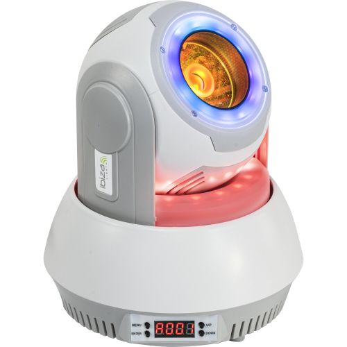 IBIZA STAR-BEAM-WH BEAM MOVING HEAD 40W RGBW 4-IN-1 MIT 2 LED RINGEN