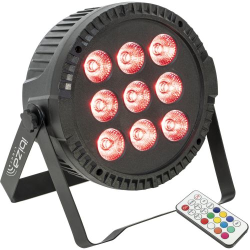 IBIZA THINPAR-9X6W-RGBW LED PAR Scheinwerfer